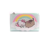 Loungefly X Pusheen Hello Kitty Cloud Lounging Flap Wallet - Fashion Kawaii Cute Wallets, Multicolore