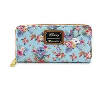 Loungefly x Stitch Tropical Floral Print Wallet