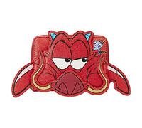 Loungefly Zip Around Purse Mulan 25Th Anniversary Mushu Glitter Cosplay