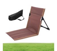 Lounger De Plage - Tapis De Plage Pliable | Chaise Portable, Chaise À L'épreuve De l'eau avec Réglable Portable pour Le Bronzage, Les Voyages Et La Relaxation, Usage Intérieur Et Extérieur