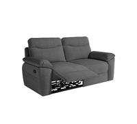 LOUNGITUDE Canapé de Relaxation Manuel Ross 3 Places en Tissu texturé 3D