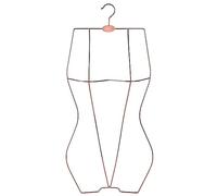 Lounka Présentoir de sous-vêtements,Magasin de vêtements de Boutique,présentoir de Vente au détail,cintres d'affichage de Maillot de Bain en Fil métallique en Forme de Corps Entier,pour Robe,Bikini