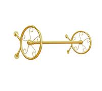 Lounka Tringle de Suspension pour vêtements,Cintre créatif Mural pour présentoir,Rail de Suspension doré pour Suspendre des vêtements dans Un Magasin de vêtements,80/100/120 * 25 * 25 cm (Taille: 1