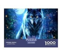 Loup 1000 Pièces Faune Sauvage Puzzles pour Adultes Un Puzzle Difficile Jeu Éducatif Défi Jouets Divertissement Classiques pour Adultes Et Enfants À Partir De pour Toute La Famille Ca