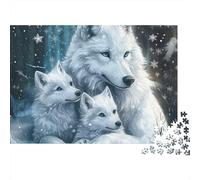 Loup 300 Piece Chromatique Autre Royaume Puzzle pour Adultes - Défi Apaisant, Casse-tête Éducatif, Décoration Maison (300pcs (40x28cm))