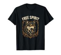 Loup à fourrure Therian Pride Free Spirit T-Shirt