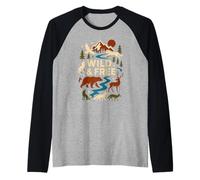 Loup à fourrure Therian Pride Wild & Free Manche Raglan