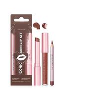 Loup À Lèvres Étanche À Lèvres Brillant Ensemble Pour Une Doublure Maquillage Hydratante Mate Crémeuse