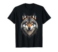 Loup Alpha, Chef de Loup Solitaire, Design Graphique Guerrier T-Shirt