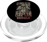Loup Alpha Go Away Kitten Dont See Daddy Werewolf Meme PopSockets PopGrip pour MagSafe