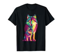 Loup Arc-en-Ciel T-Shirt
