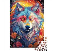 Loup Art 1000 Pièces Mini Puzzle pour Adultes