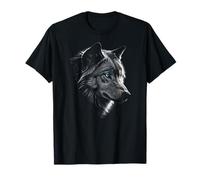 Loup aux Yeux Bleus - Mystique, Sauvage et Puissant T-Shirt