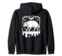 Loup dans Les vêtements de Mouton Folklore Effrayant Sweat à Capuche