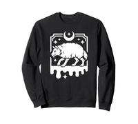 Loup dans Les vêtements de Mouton Folklore Effrayant Sweatshirt