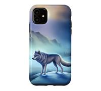 Loup de Glace dans Un Paysage d'hiver dans l'Arctique Coque pour iPhone 11