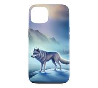 Loup de Glace dans Un Paysage d'hiver dans l'Arctique Coque pour iPhone 13