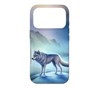 Loup de Glace dans Un Paysage d'hiver dans l'Arctique Coque pour iPhone 17 Pro
