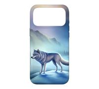 Loup de Glace dans Un Paysage d'hiver dans l'Arctique Coque pour iPhone 17 Pro Max