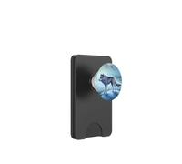 Loup de Glace dans Un Paysage d'hiver dans l'Arctique PopSockets PopWallet pour MagSafe