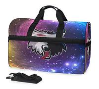 Loup De l'espace De Blessure Sac de Sport de Natation de Sport avec Compartiment À Chaussures Sacs de Sport À Bandoulière Sac À Main pour Voyage Femmes Filles