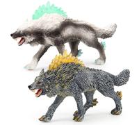Loup Des Neiges, Loup-Garou Réaliste, Jouet Modèle, Haute Simulation, Forme Animale, Décoration Ty-Yunong