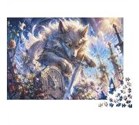 Loup Épée Tombe 1000pcs Mini Puzzle pour Adultes Difficile