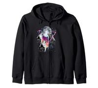 Loup épique 3 loups hurlant à la lune style années 80 Sweat à Capuche