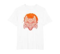 Loup Faune Scandinave Cadeau Mythologie Viking T-Shirt, Homme Grandes Tailles, Blanc, 6X Tall