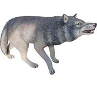 Loup figurine de jardin figurines abstraites statues moderne peint nouveau 130cm statue