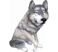 Loup figurine jardin animal statues décoration nouveau 60cm statue scuptur