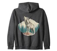 Loup Forêt Sweat à Capuche
