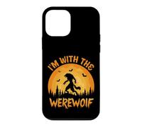 Loup-Garou d'halloween Je suis avec Le Loup-Garou Coque pour iPhone 12 Mini