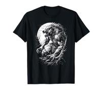 Loup-garou hurlant à la pleine lune T-Shirt