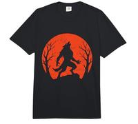 Loup-Garou Hurlant Halloween Moon Comfort Colors Adult Heavyweight T-Shirt