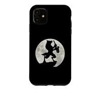 Loup-Garou Jouant du Saxophone en Pleine Lune Coque pour iPhone 11