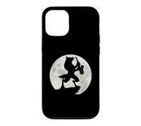 Loup-Garou Jouant du Saxophone en Pleine Lune Coque pour iPhone 12/12 Pro