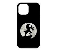Loup-Garou Jouant du Saxophone en Pleine Lune Coque pour iPhone 12 Pro Max