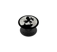 Loup-Garou Jouant du Saxophone en Pleine Lune PopSockets PopGrip Adhésif