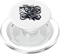 Loup-Garou Ninja Mystique Mythique Wolf Ninja Anime PopSockets PopGrip pour MagSafe