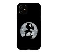 Loup-Garou Pleine Lune Jouant du Saxophone Coque pour iPhone 11