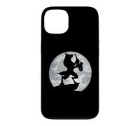 Loup-Garou Pleine Lune Jouant du Saxophone Coque pour iPhone 13