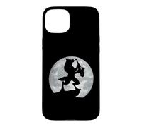Loup-Garou Pleine Lune Jouant du Saxophone Coque pour iPhone 15 Plus