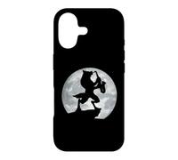 Loup-Garou Pleine Lune Jouant du Saxophone Coque pour iPhone 17