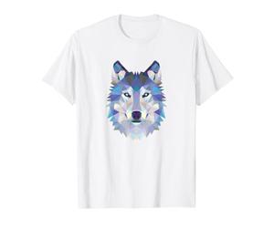 Loup géométrique Bas Poly Art - Cadeau pour Amoureux de la Faune et de la Nature T-Shirt Graphique avec Valeur