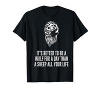 Loup Hurlant à la Lune T-Shirt