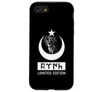 Loup Hurlant de Bozkurt - Runes Turques Anciennes - Design Göktürk Coque pour iPhone SE (2020) / 7/8