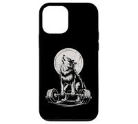 Loup Hurlant Gym Funny Workout Deadlift Fitness Lover Coque pour iPhone 12 Mini