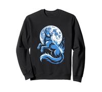 Loup Hurlant sous La Lune Pleine Sweatshirt