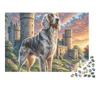 Loup Irlandais 1000 Pièces Puzzle Impossible Belle Décoration Familiale Loup Irlandais by Stream Puzzle Jouets De Difficiles pour Adultes Et Enfants 70x50cm/1000pcs